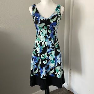 Ralph Lauren flower a-line dress